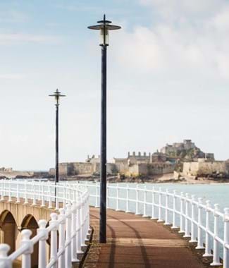 Elizabeth castle from st helier