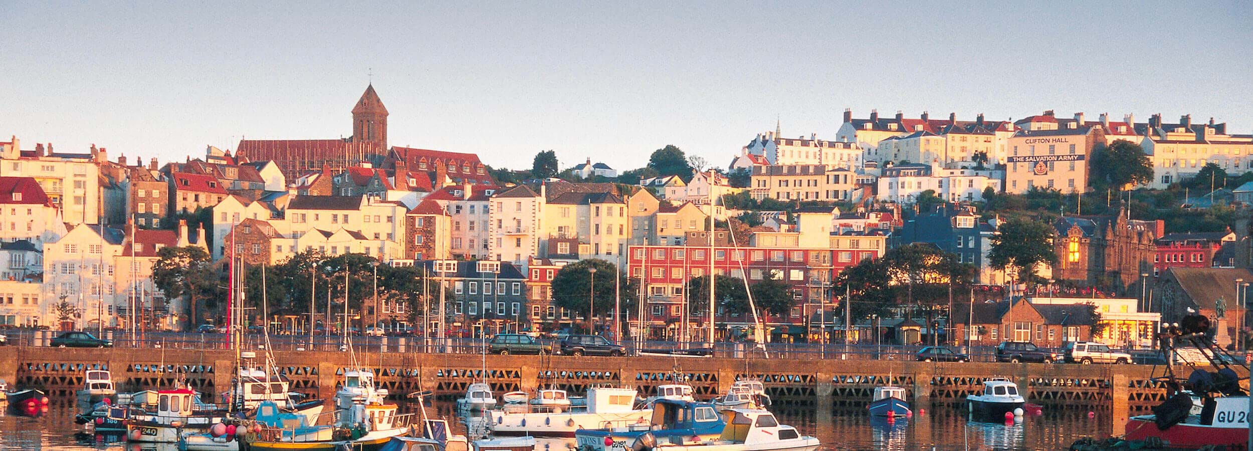 St Peter Port in Guernsey